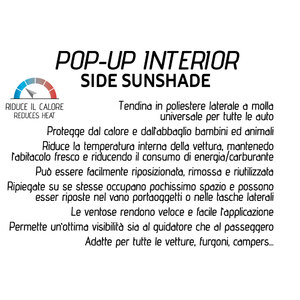 Tendina laterale con ventosa Pop-up - LOGICA