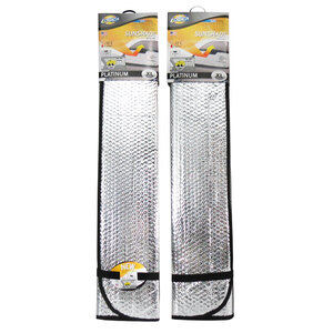 Parasole per parabrezza Platinum Mirror-fix - LOGICA