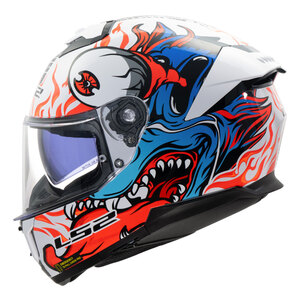 LS2 HELMETS - Casco Integrale FF808 Stream II Inferno - Casco Integrale
