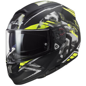 LS2 HELMETS - Casco Integrale FF397 Vector Evo Stencil - Casco Integrale