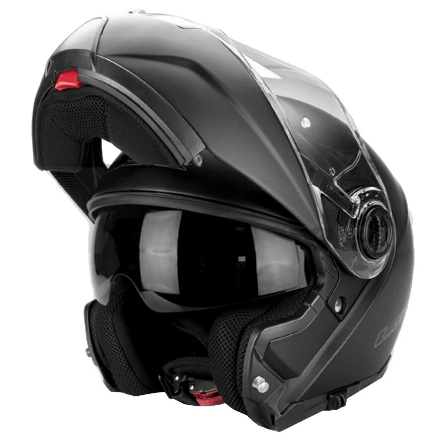 Casco Modulare Ls2 Helmets FF325 Strobe (Nero lucido) Caschi Speedup