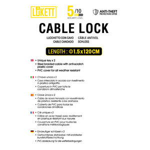 Cavo Antifurto - LUKETT