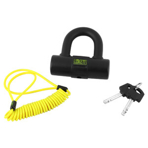 Lucchetto Mini U con cavo promemoria - LUKETT