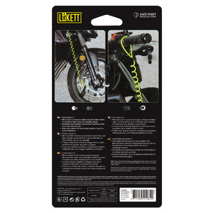 Lucchetto Mini U con cavo promemoria - LUKETT