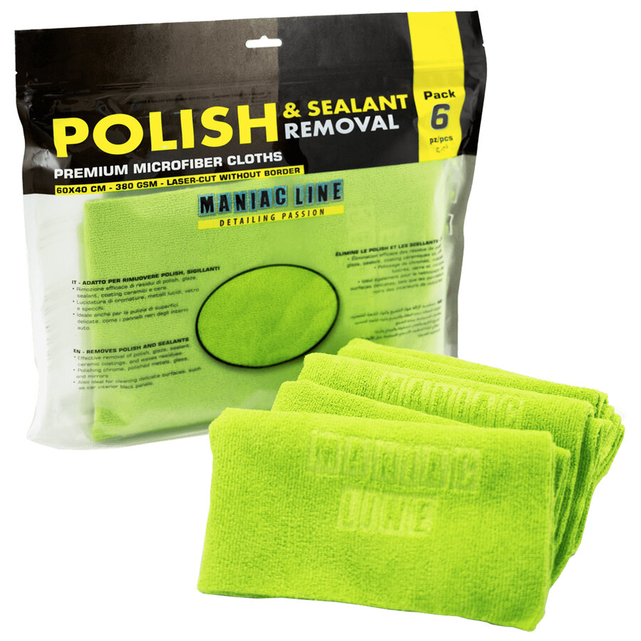 Panno microfibra Maniac - Polish and Sealant Removal - MA-FRA