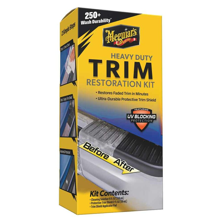 Plastica e gomma da esterni Heavy Duty Trim Restoration Kit - MEGUIARS