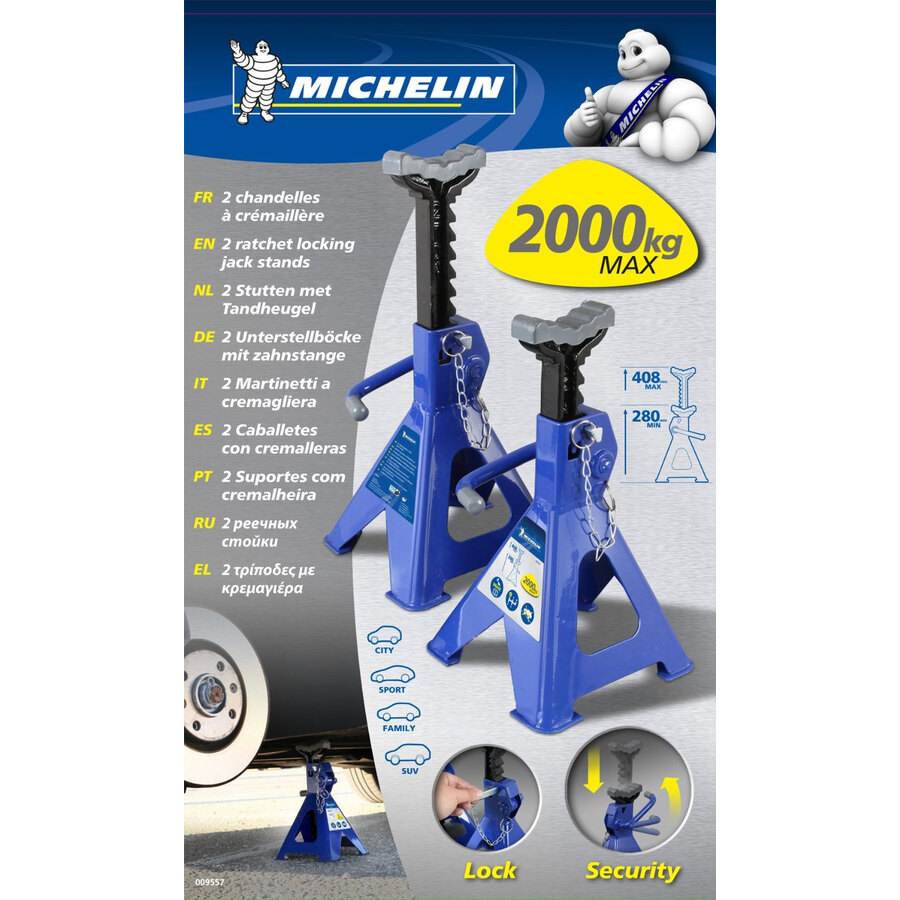 Cavalletto solleva auto - MICHELIN