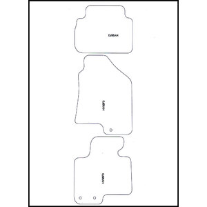 Tappeti in moquette specifico Raso Hyundai ix35 - MINERVA Hyundai ix35 2009-