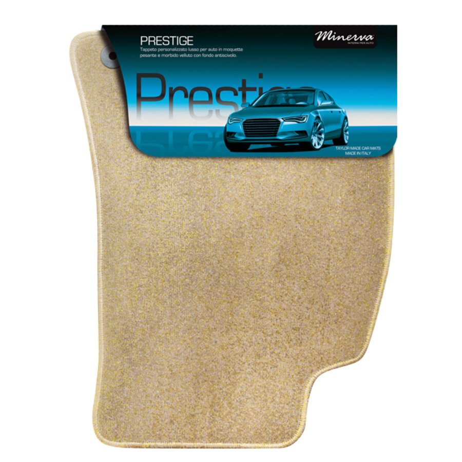 Tappeti in moquette specifico Prestige Beige Audi A4 - MINERVA Audi A4 2007-2015
