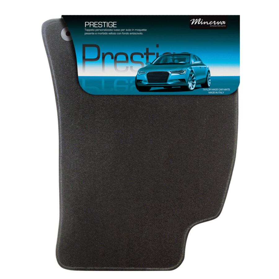 Tappeti in moquette specifico Prestige Grigio Opel ZAFIRA A 7PT - MINERVA Opel ZAFIRA A 7PT 1999-2003