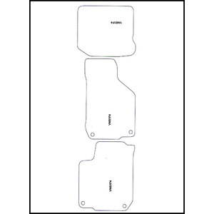 Tappeti in moquette specifico Raso Volkswagen Golf IV - MINERVA Volkswagen Golf IV 1997-2003