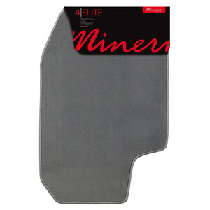 Tappeti in moquette universale Elite - MINERVA Abarth 500, Grande Punto, Alfa Romeo Giulia 2Wd, Giulietta, Mito, Stelvio, Audi A1, A3, A4, A4 Allroad MINERVA