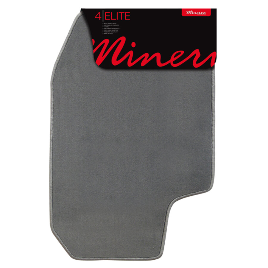 Tappeti in moquette universale Elite - MINERVA Bmw Serie 1 F20, Serie 3 E90, Serie 3 E91, Serie 3 E92, Serie 3 E93, Serie 3 F30, Serie 4, Serie 5 F10, Serie 5 F12, Serie 5 GT