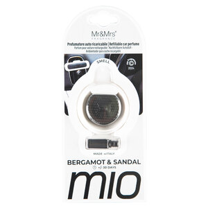 Profumi da bocchetta aria Mio Round Sandal & Bergamot - MR MRS FRAGRANCE