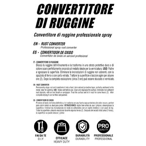 Antiruggine Rust Convertitore di ruggine Spray - MREPAIR