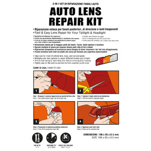 Kit riparazione fari Auto lens Repair Kit - MREPAIR