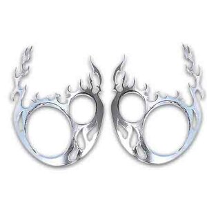 Profili cromati fari Fiamme  Mini Mini 2001> - NEXT-CHROME Mini Mini 2001 > NEXT-CHROME