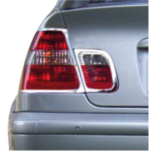 NEXT-CHROME - Profili cromati fari Bmw Serie 3 E46 1998>2002 - NEXT-CHROME Bmw Serie 3 E46 1998 > 2002 4_porte - Profili cromati fari