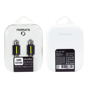 Lampadina a siluro a led SV8,5 Canbus Obsidian - NOMURA