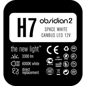 Lampadine H7 Obsidian - NOMURA