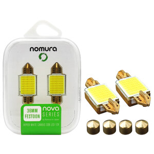 Lampadina a siluro a led Nova Led COB Festoon SV8,5 - NOMURA NOMURA