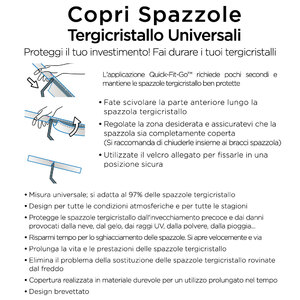 Copertura anti gelo spazzole tergi - NOOK