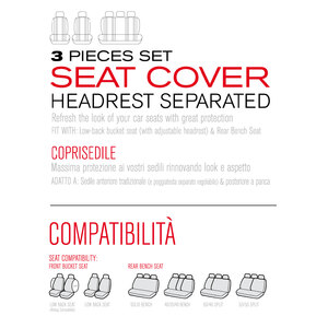 Set coprisedili Action - Speed - NORRIS