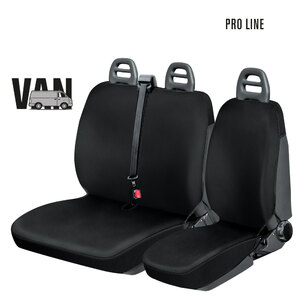 NORRIS - Coprisedili furgone Pro Line Van - NORRIS Citroen Jumper, Jumpy, Fiat Ducato, Scudo, Ford Transit, Iveco Daily, Mercedes Sprinter, Vito, Nissan Trade, Opel Movano - Coprisedili furgone