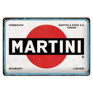 Cartello in latta Martini - NOSTALGIC ART NOSTALGIC ART