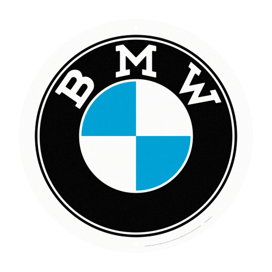 Cartello in latta BMW - NOSTALGIC ART