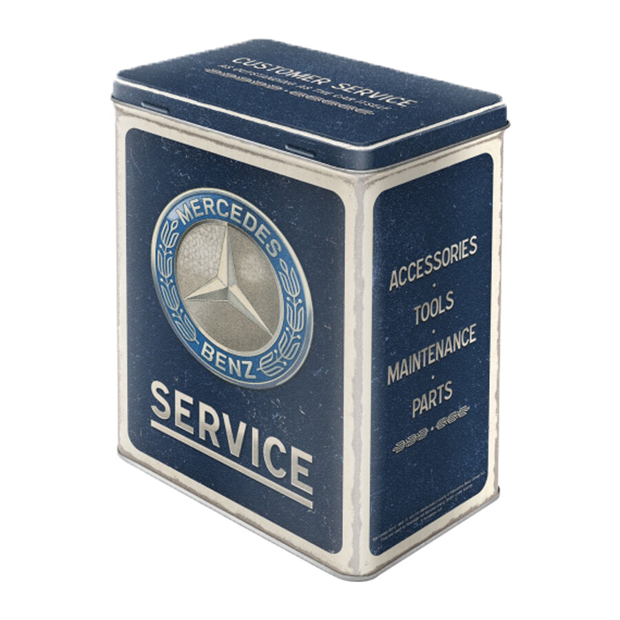Scatola in latta Mercedes - NOSTALGIC ART