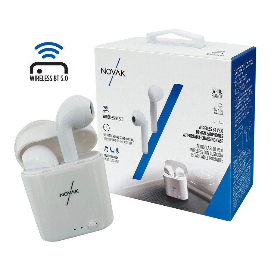 Auricolare Bluetooth Wireless BT - NOVAK