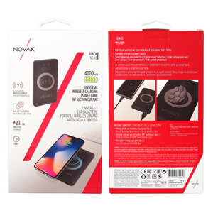 Supporto-caricabatteria wireless - NOVAK