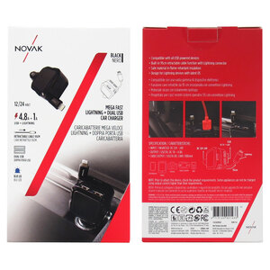 Cavo ricarica 12V Lightning - NOVAK