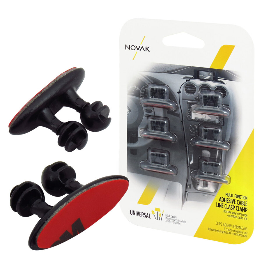 Fermacavo da cruscotto - NOVAK
