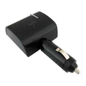 Sdoppiatore presa accendisigari con USB 1 socket + 2 USB - NOVAK