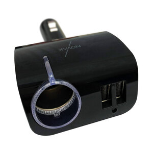 Sdoppiatore presa accendisigari con USB 1 socket + 2 USB - NOVAK