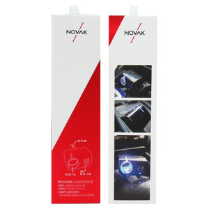 Sdoppiatore presa accendisigari con USB 1 socket + 2 USB - NOVAK