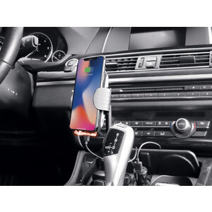 Supporto-caricabatteria wireless Per porta bicchiere - NOVAK