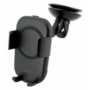 Supporto-caricabatteria wireless Con ventosa - NOVAK