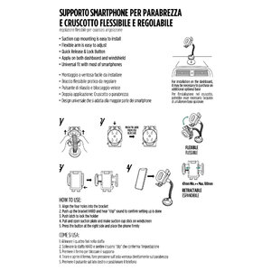 Supporto con ventosa - NOVAK