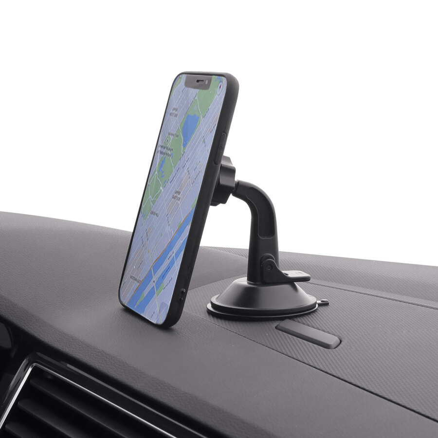 Supporto Tablet Per Auto A Ventosa - Doppia Testa A Sfera In Metallo, Regolabile, Per IPad E Smartphone 4-12,9"