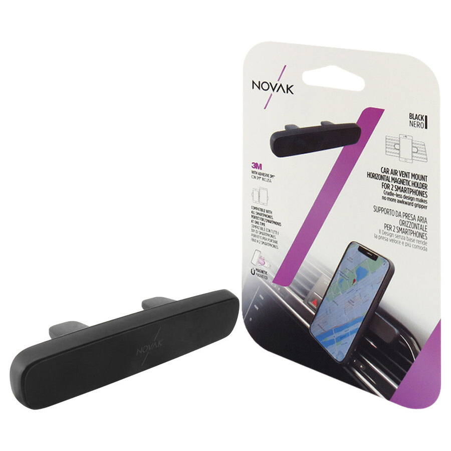 Supporto magnetico da presa aria Orizzontale - NOVAK