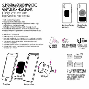 Supporto magnetico da presa aria - NOVAK