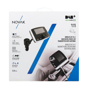 Trasmettitore FM Con antenna DAB - NOVAK