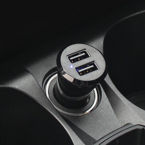USB da presa accendisigari Mega veloce Dual USB - NOVAK