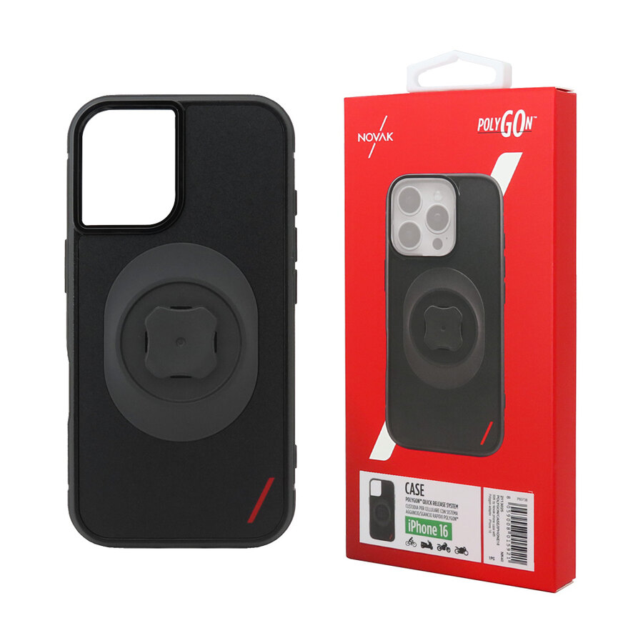 Supporto smartphone - Accessori Polygon custodia iPhone 16 - NOVAK