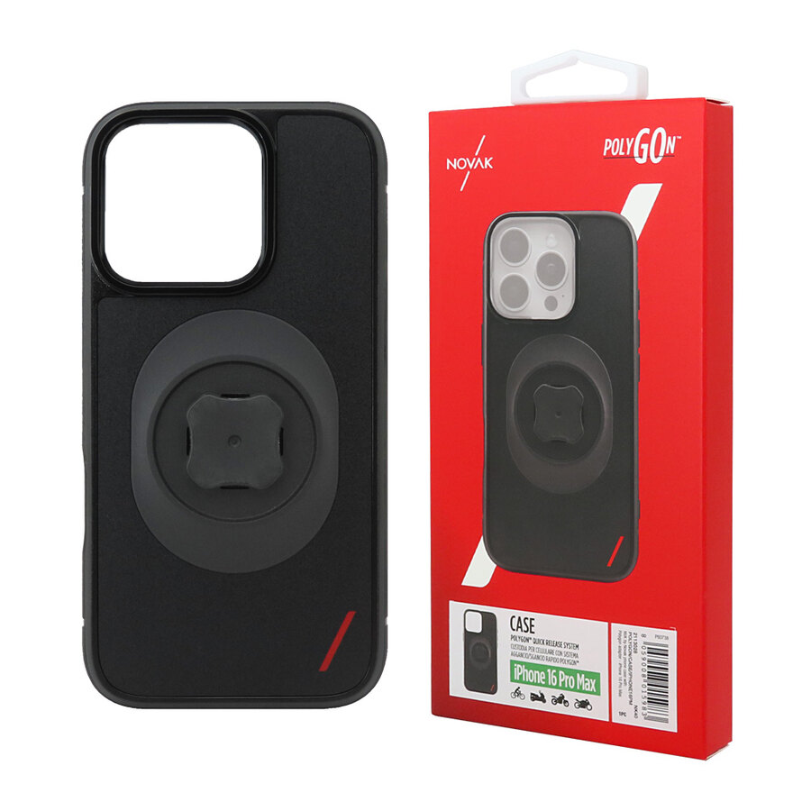 Supporto smartphone - Accessori Polygon custodia iPhone 16 Pro Max - NOVAK