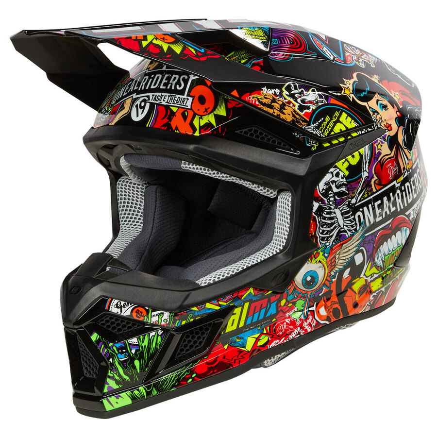 Casco bambino Cross-Enduro Bambino 3SRS Crank - ONEAL