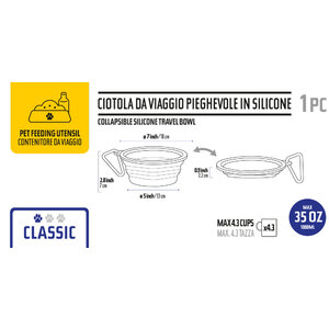 Ciotola Pieghevole - OSSO